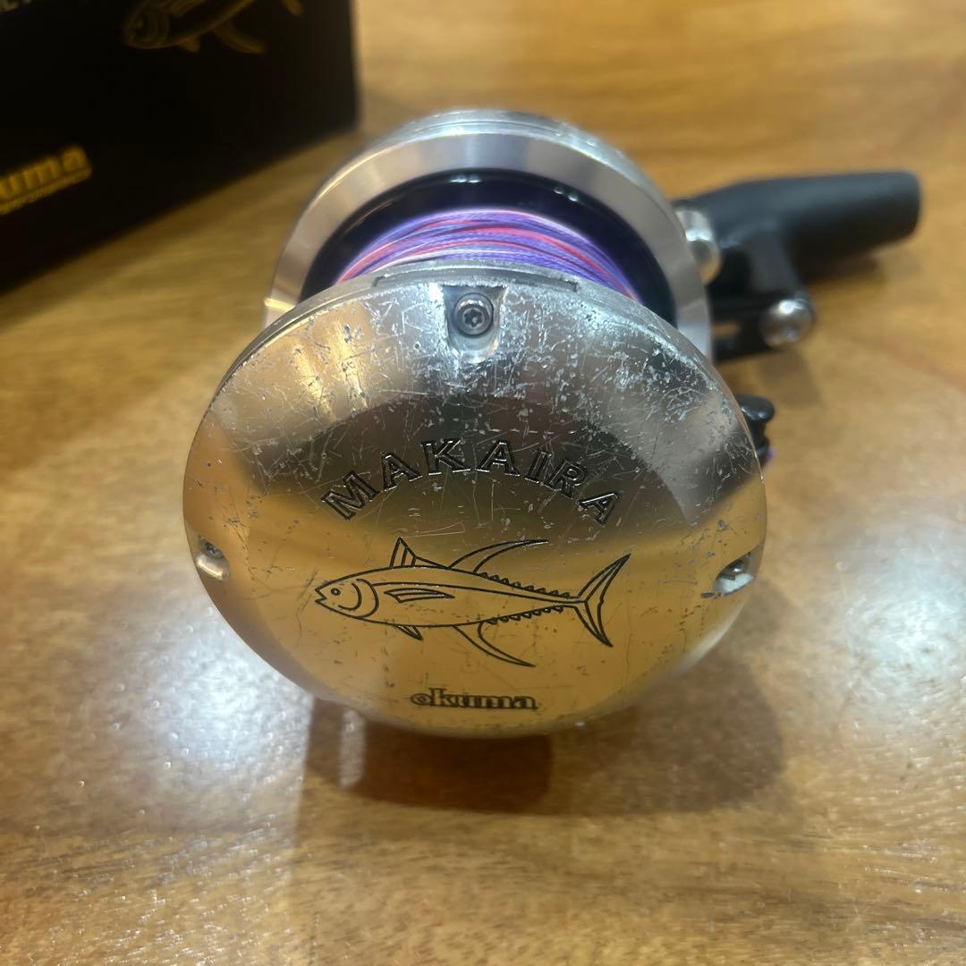 リール okuma MAKAIRA 20II SEa-SILVER