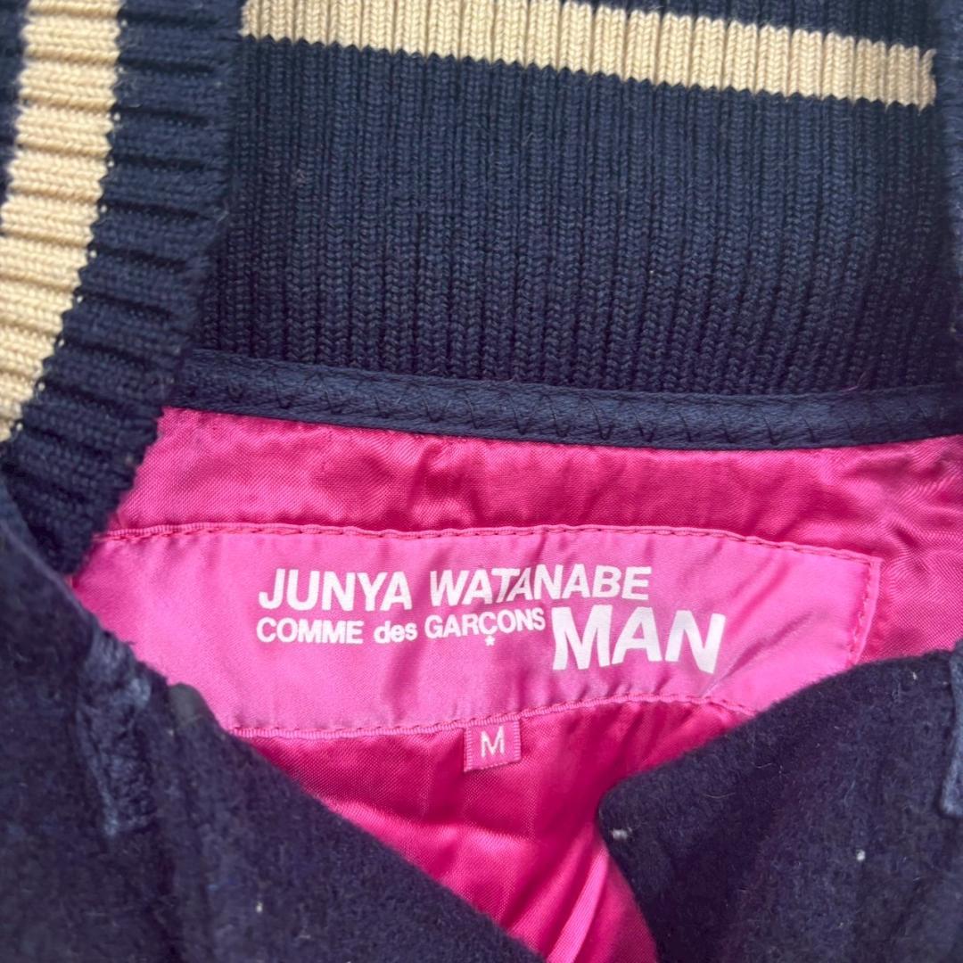 状態考慮 junya watanabe ウール×レザー　ダッフル DM28