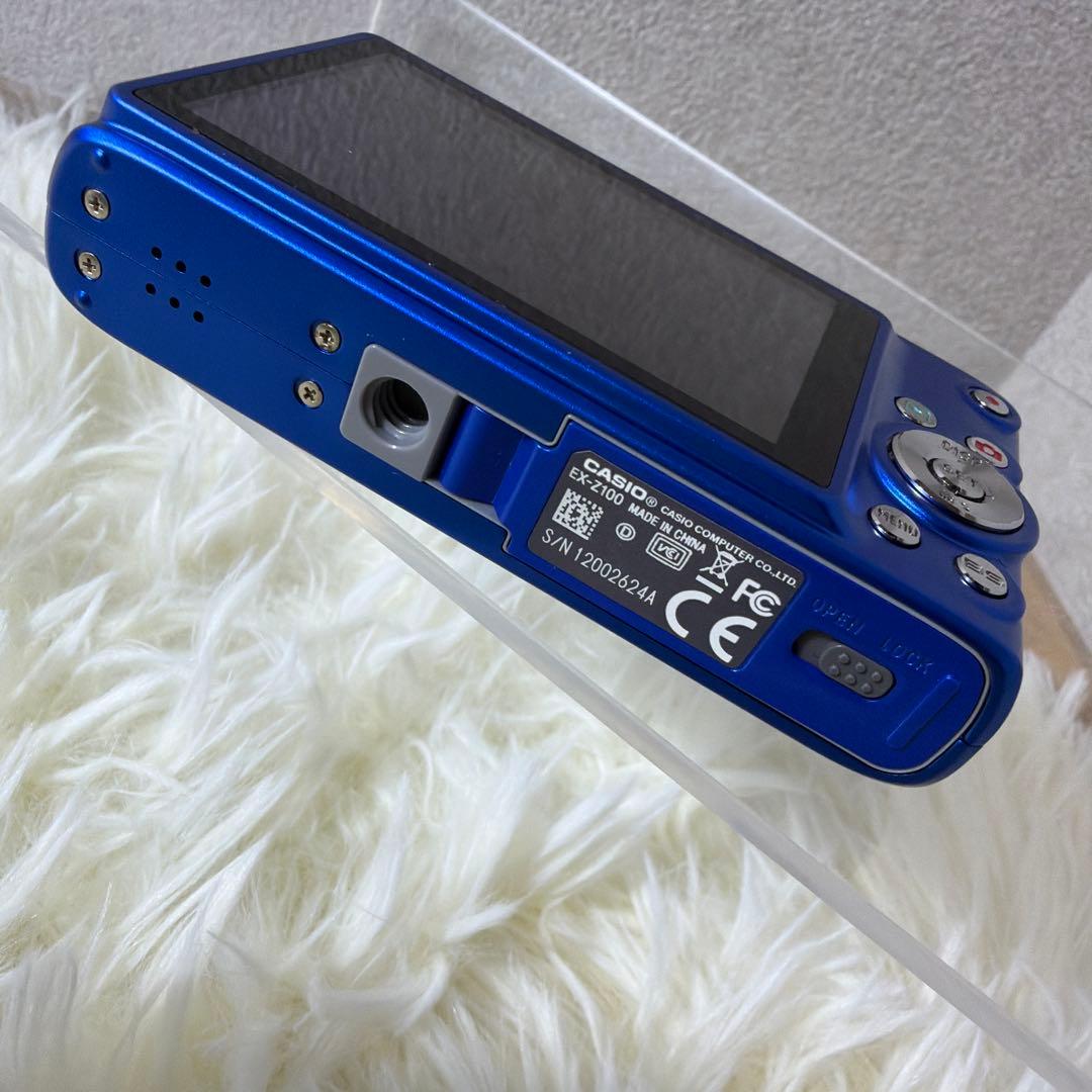 【動作確認済み】CASIO EXILIM EX-Z100 ブルー