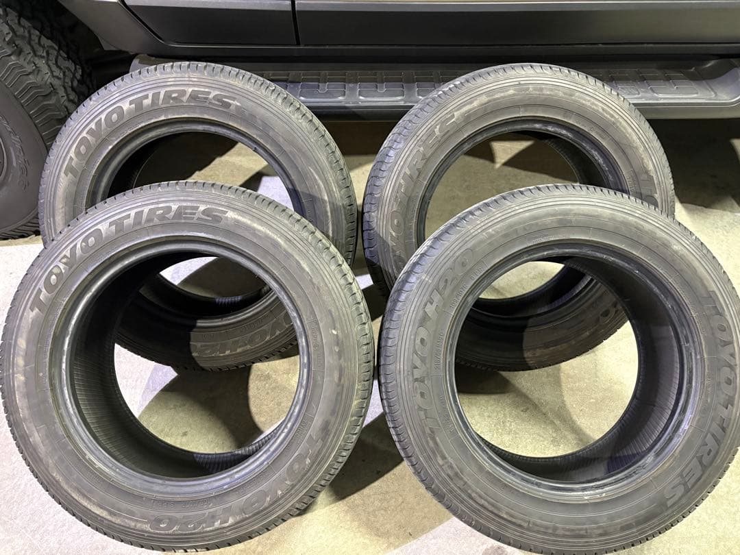 埼玉発 TOYO TIRES H20 215/65R16C ハイエース 5部山