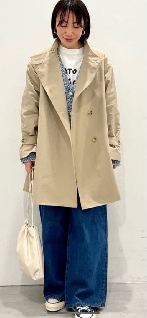 relume スタンドポンチョコート