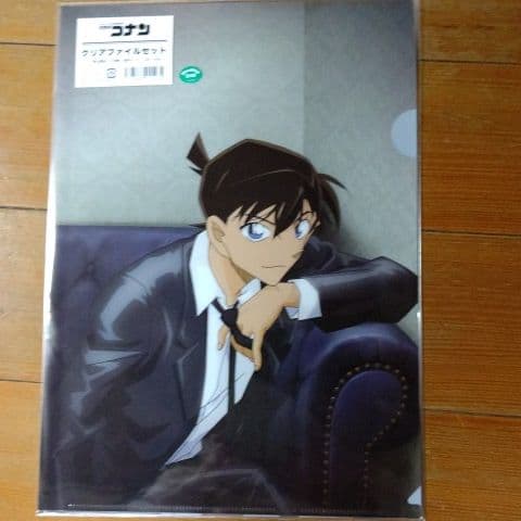 名探偵コナン　クリアファイル 怪盗キッド　工藤新一　服部平次