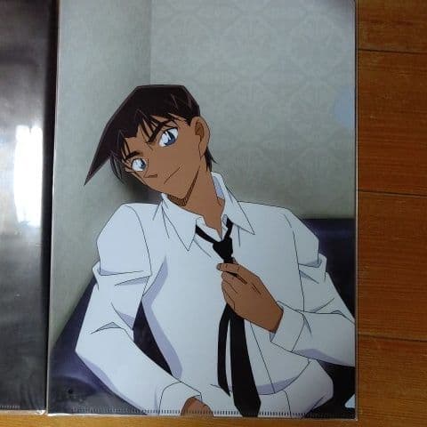 名探偵コナン　クリアファイル 怪盗キッド　工藤新一　服部平次