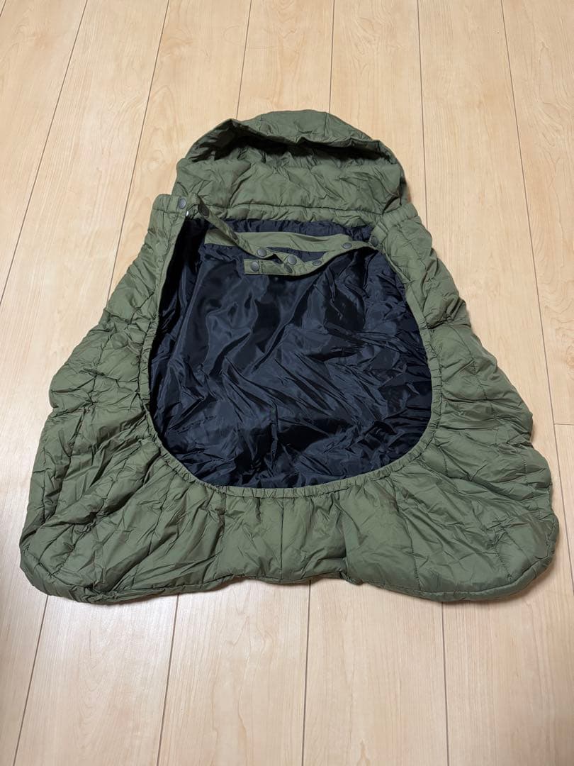 【THE NORTH FACE 】フード付きダウンスリーブ　ベビーカー　抱っこ紐