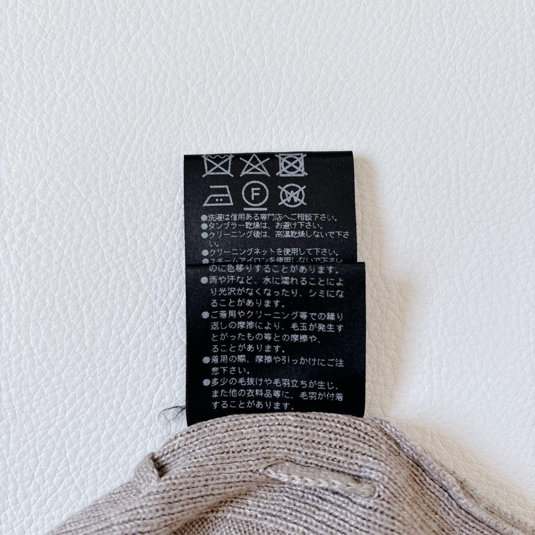 未使用級♡フォクシーニューヨーク シルク100% カーディガン リボン Mサイズ