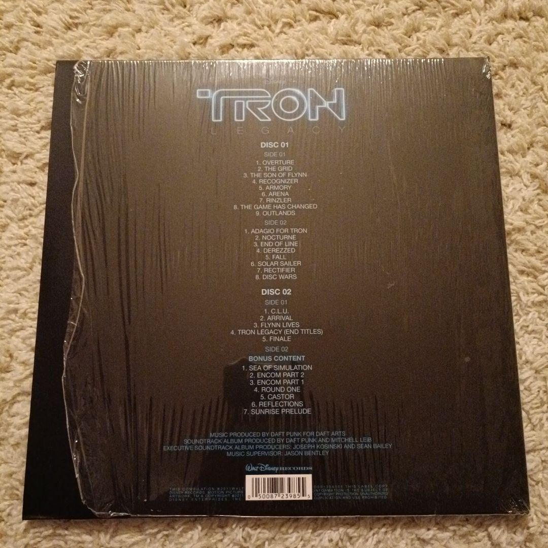 TRON LEGACY サウンドトラック DAFT PUNK 2枚組　レコード