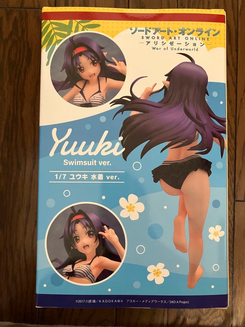 saoソードアートオンライン　ユウキ水着フィギュア　未開封品