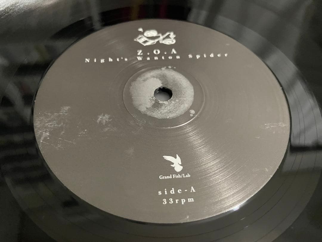 邦楽 Z.O.A. NIGHT'S WANTON SPIDER LP