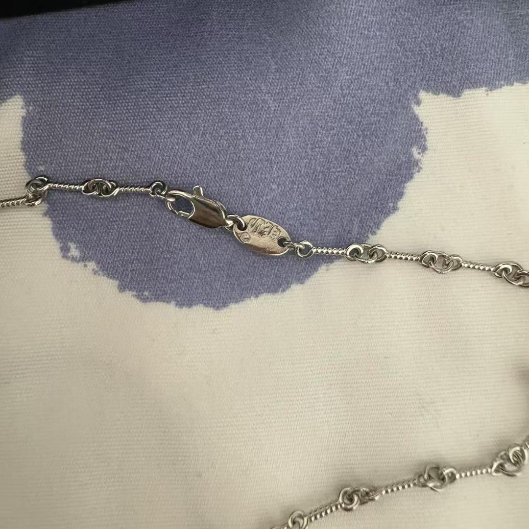 CHROME HEARTS クロムハーツ withダイヤモンド ネックレス925