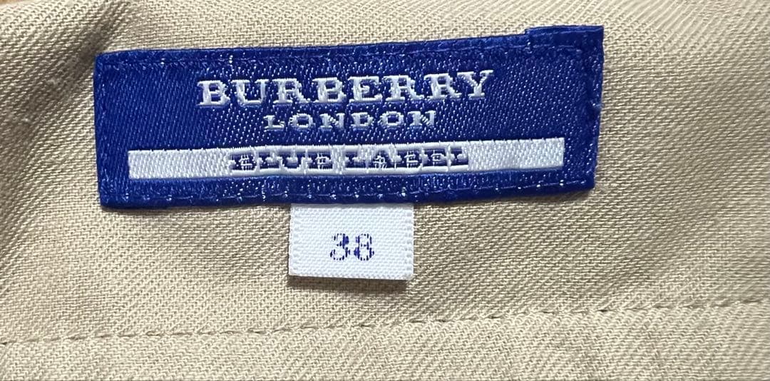 BURBERRY BLUE LABEL ひざ丈ワンピース 38（訳あり）