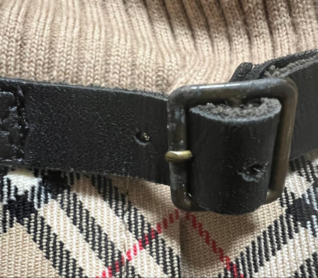 BURBERRY BLUE LABEL ひざ丈ワンピース 38（訳あり）