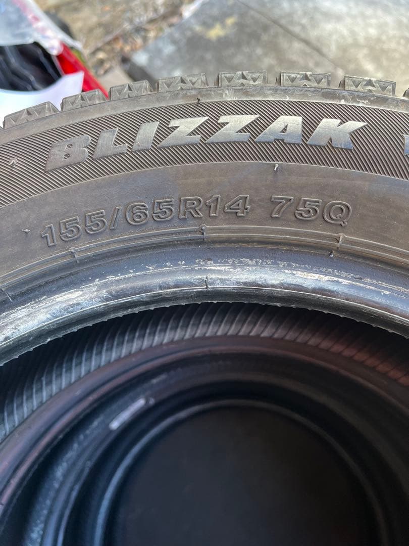 ブリザック VRX3 155/65r14 Blizzak 4本セット