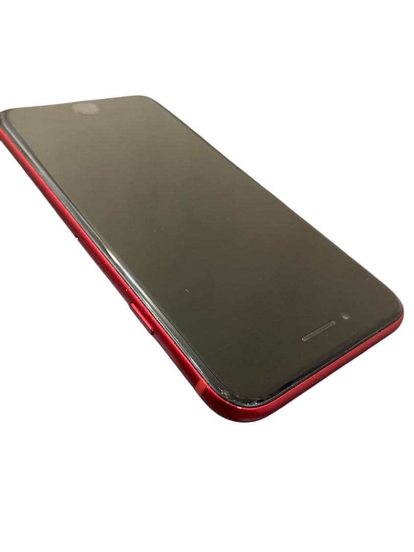 iPhoneSE3 128GB バッテリー100%SIMフリー レッド　赤