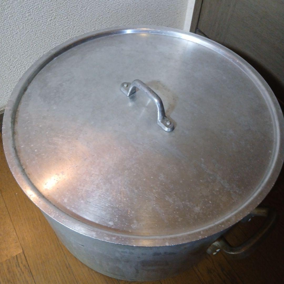 業務用アルミニウム製寸胴鍋 大容量47cm