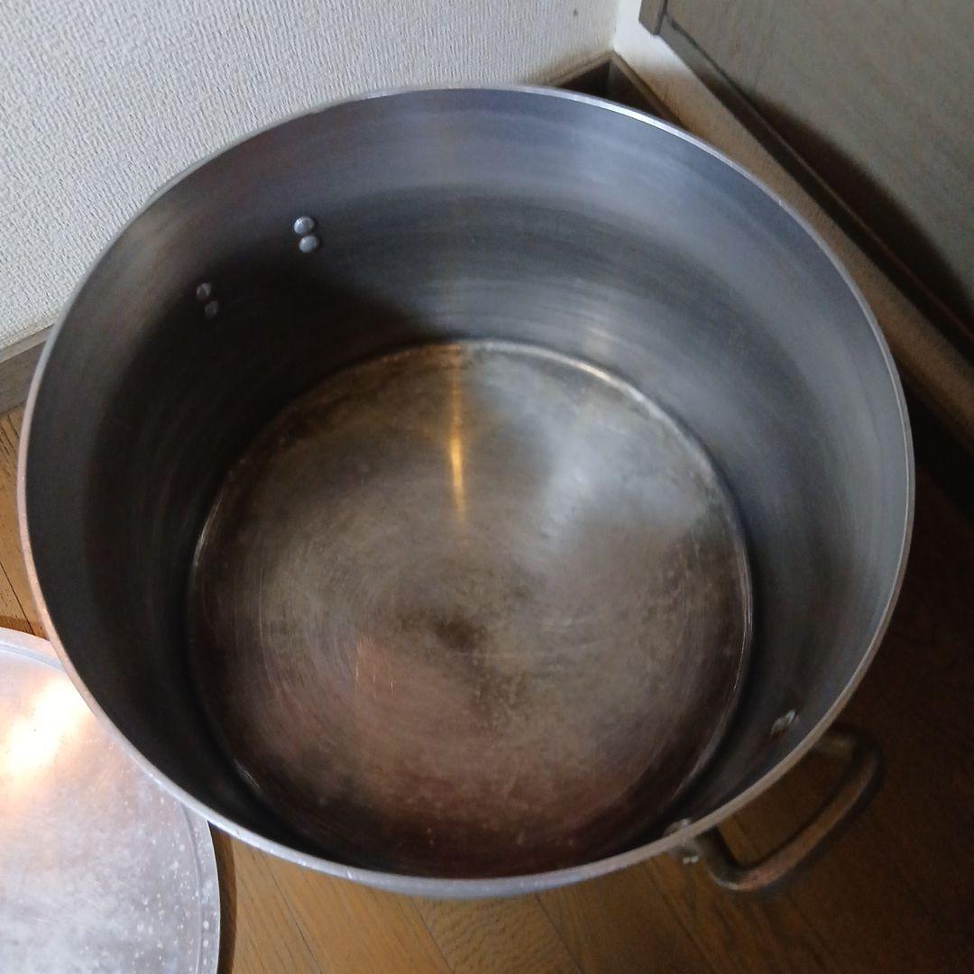 業務用アルミニウム製寸胴鍋 大容量47cm
