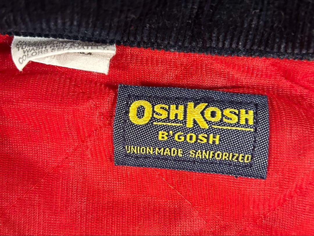 70s USA製 OSHKOSH 濃紺 デニム カバーオール38