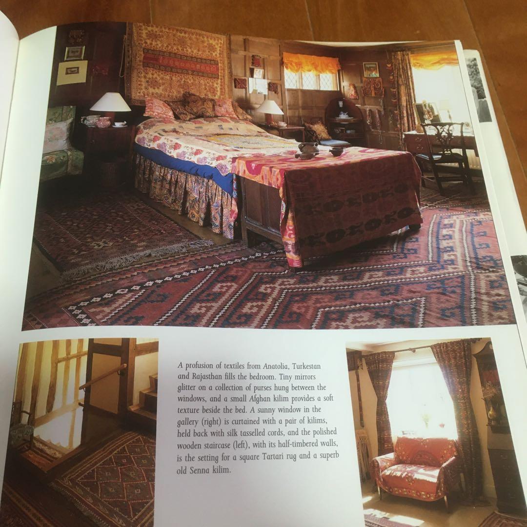 洋書　Living with Kilims ペルシャ絨毯の本