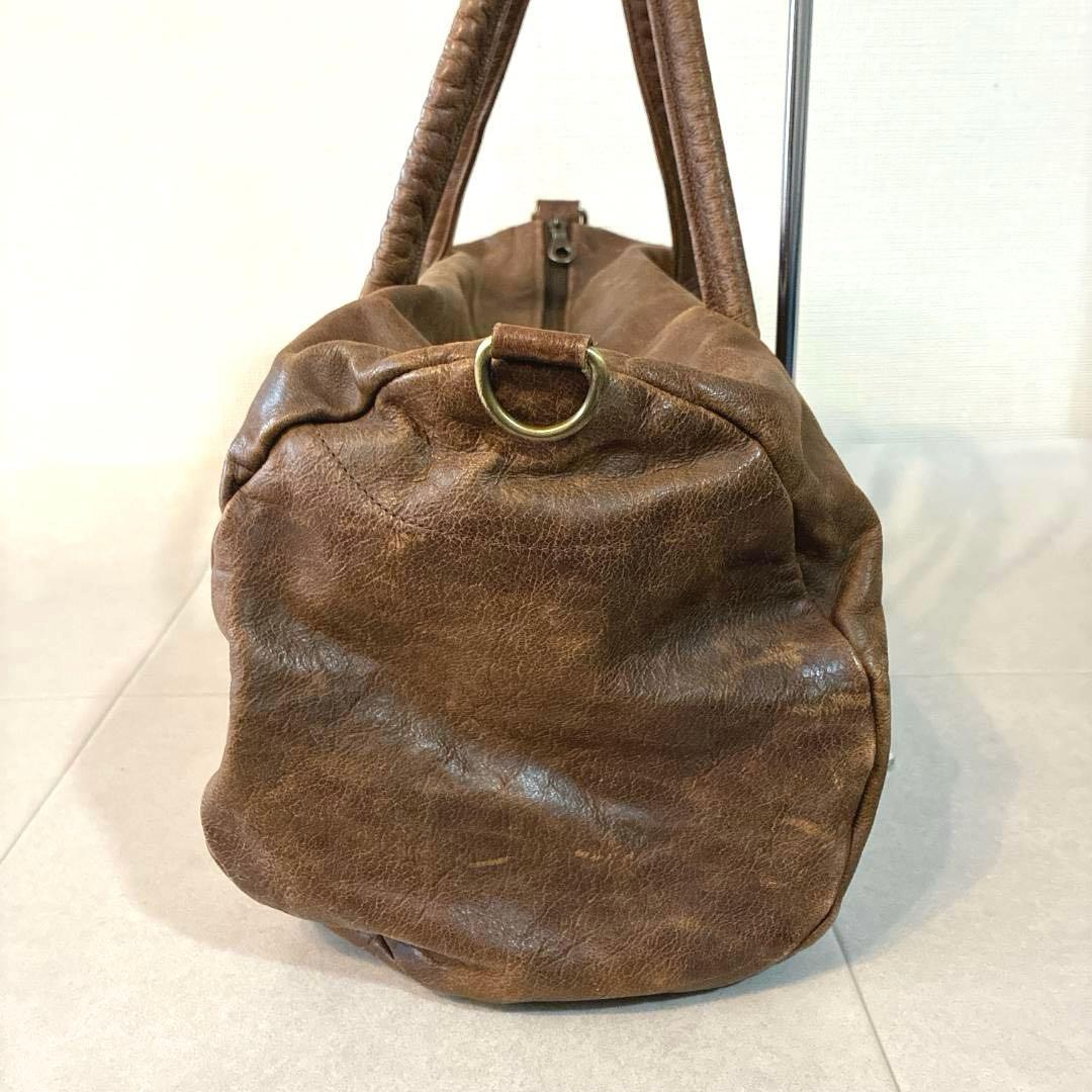 良品 Jas.M.B LIFT eCRU レザー ボストンバッグ リフト代官山