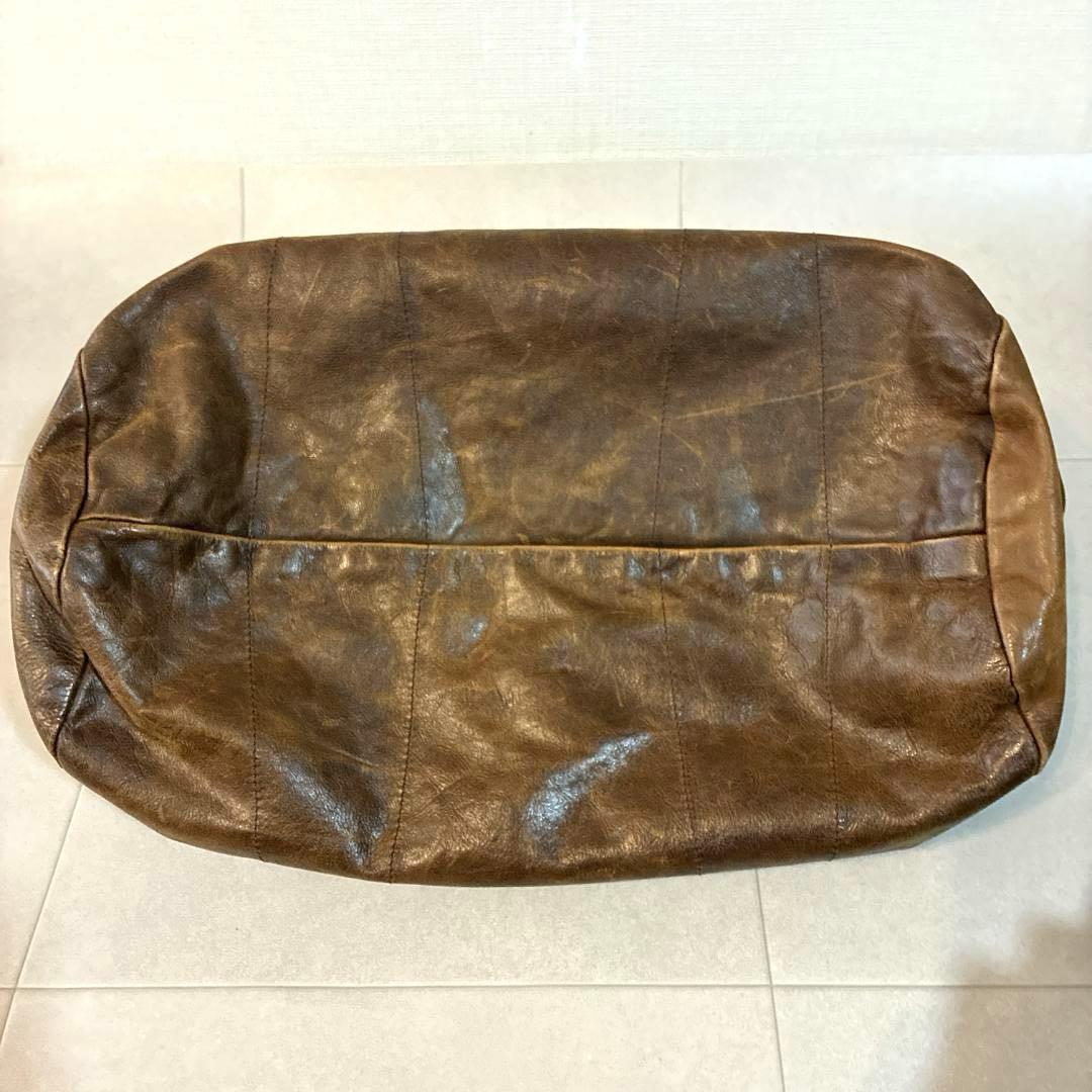 良品 Jas.M.B LIFT eCRU レザー ボストンバッグ リフト代官山