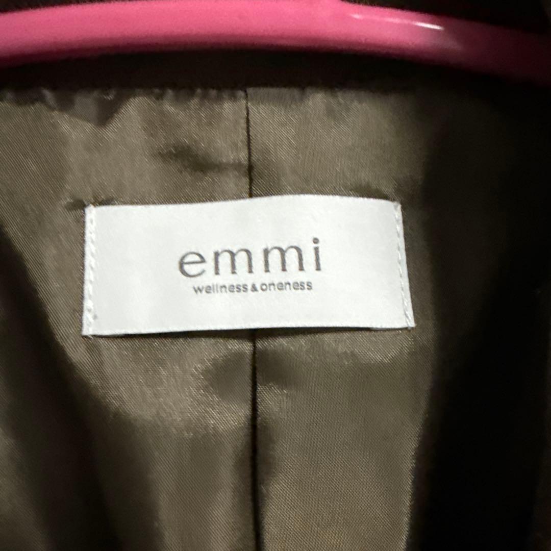 ［試着のみ]emmi ブラウン テーラードジャケット