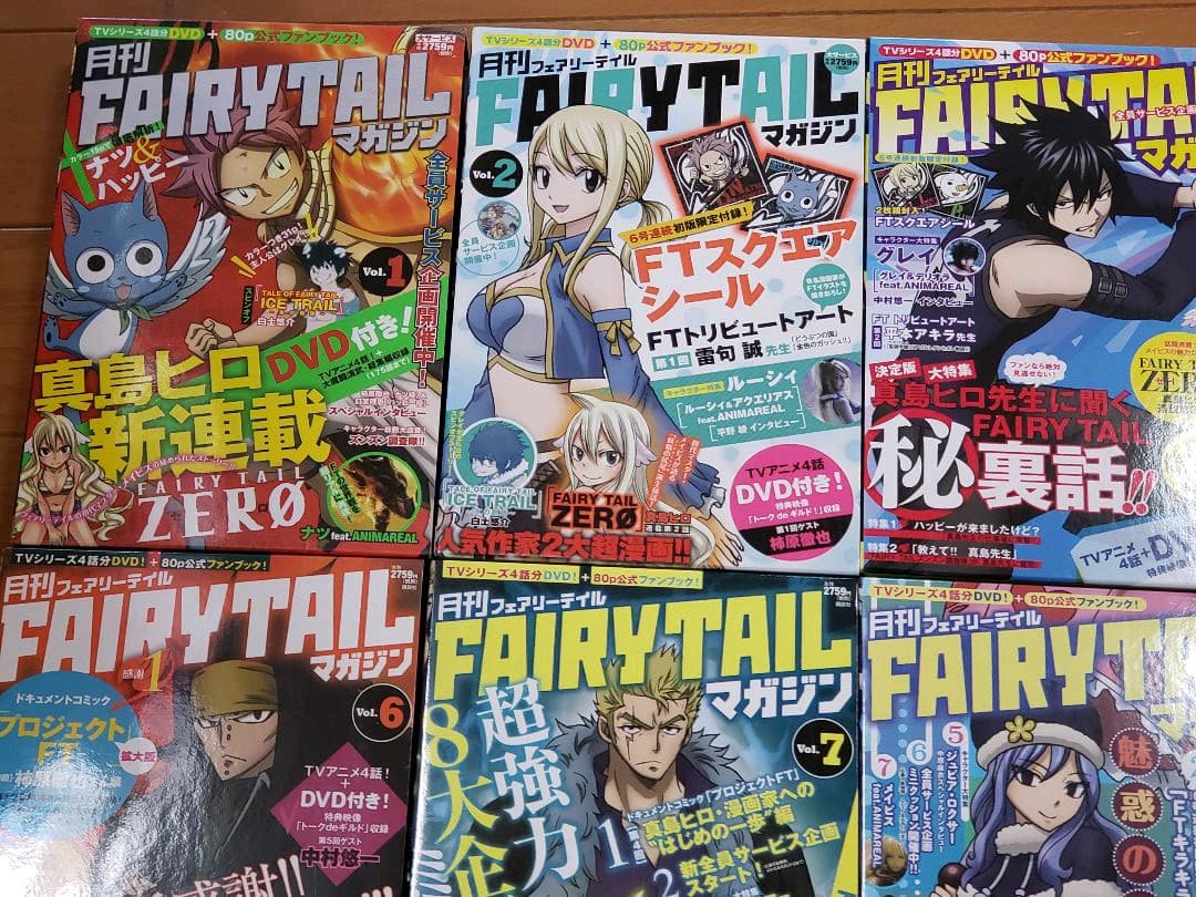 月刊 FAIRY TAIL マガジン 1-13巻