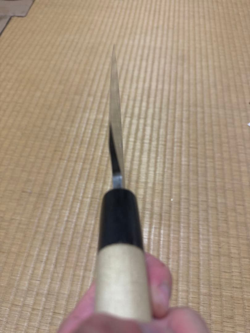 白二】出刃包丁 實光刃物19.5mm