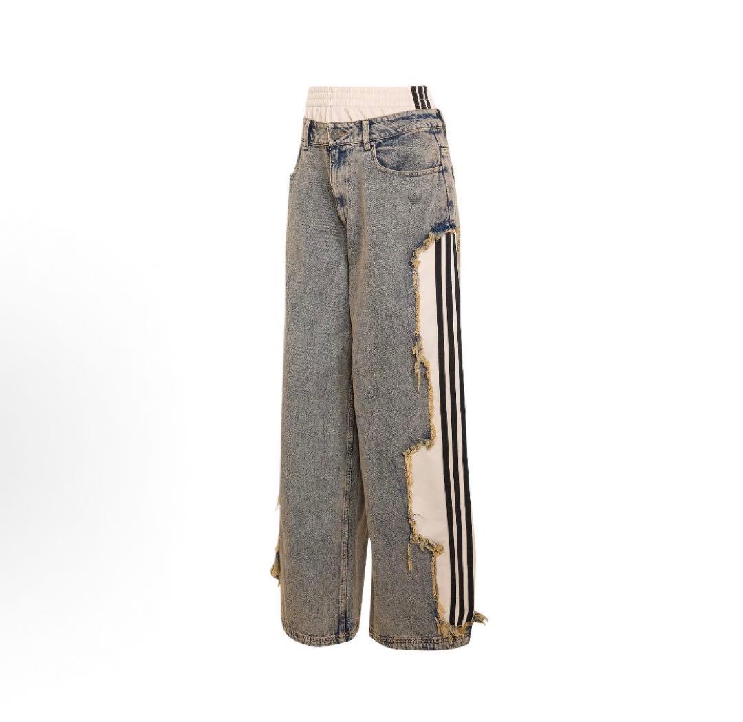 日本未発売XL ADILENIUM JOGGERSデニムパンツKY5193