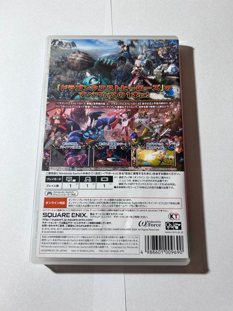 Switch ドラゴンクエストヒーローズ ソフト