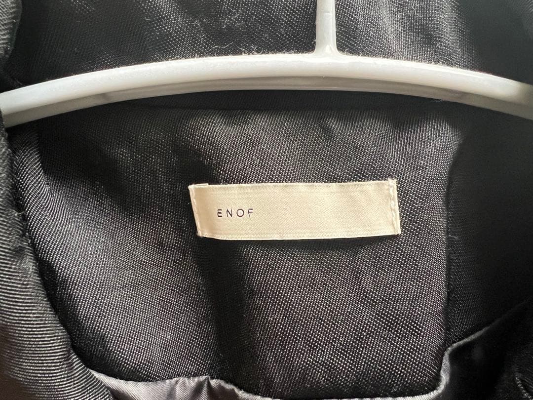 enof twill slit jacket Mサイズ　black