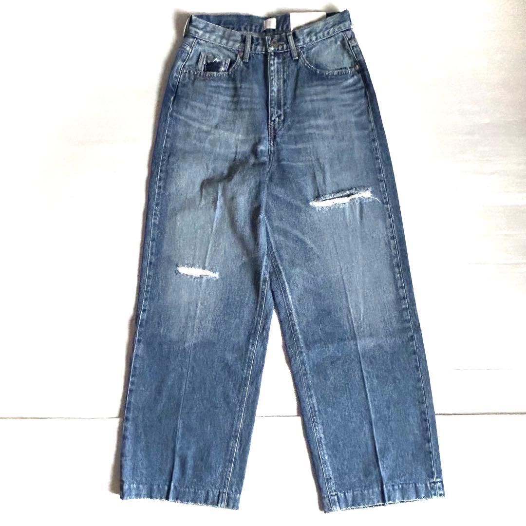 新品未使用 Plage NEPLA. 定価3.1万円 ワイドデニムパンツ 日本製