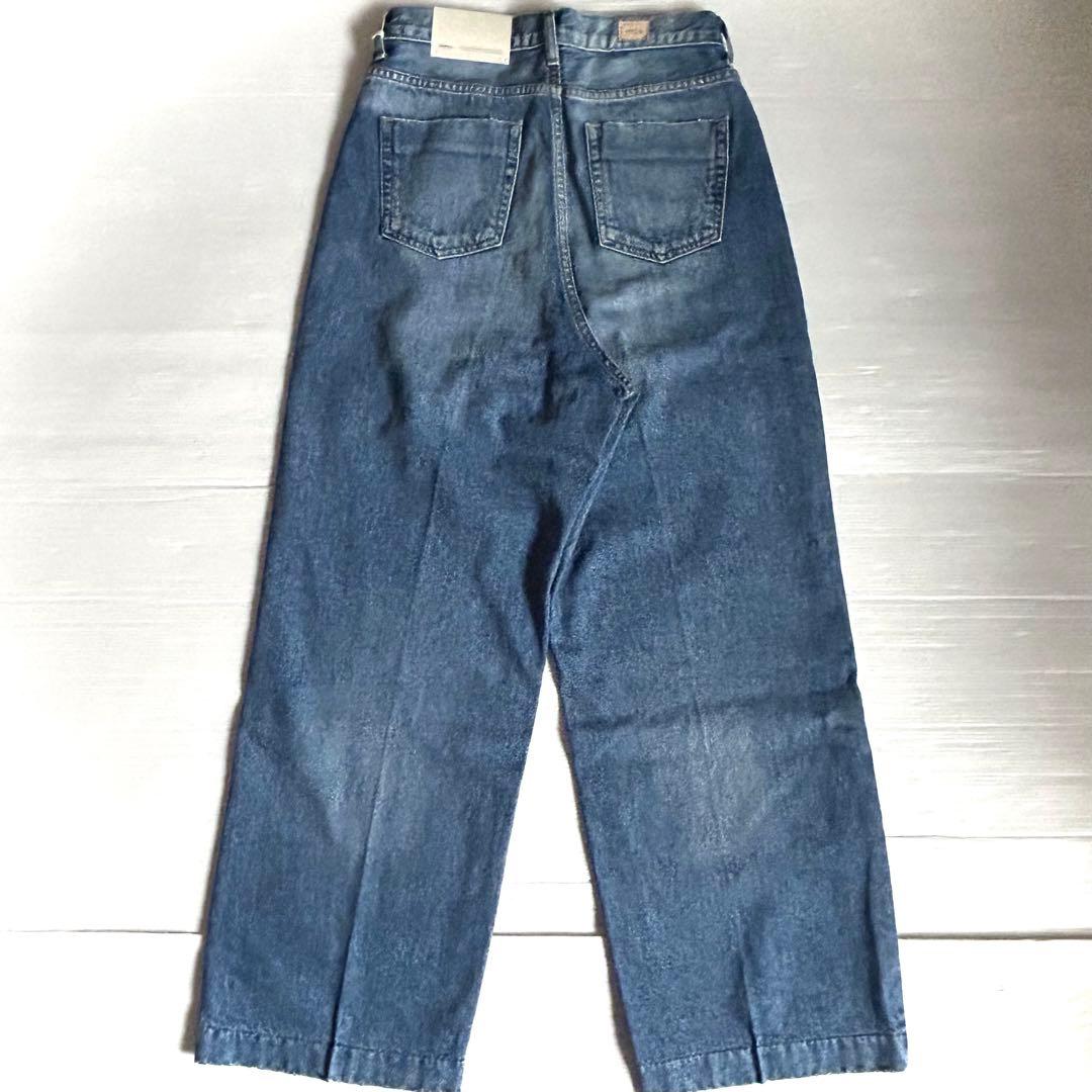 新品未使用 Plage NEPLA. 定価3.1万円 ワイドデニムパンツ 日本製