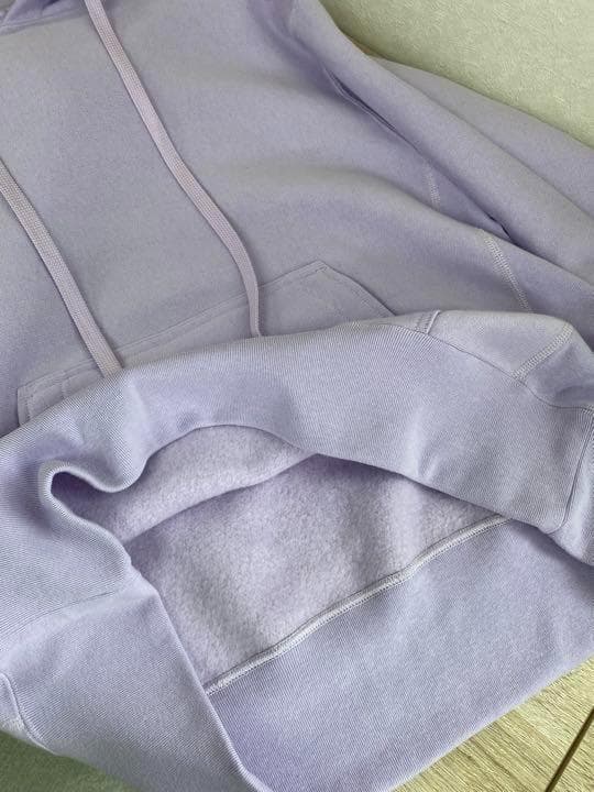 トップス JANE SMITH 14G PIMA COTTON FLEECE HOODIE