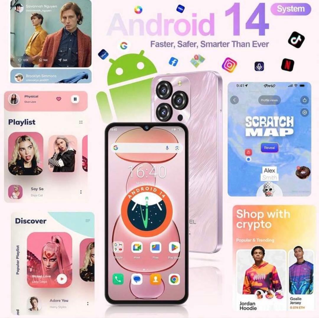 OUKITEL C3 6.52インチ スマートフォン 本体