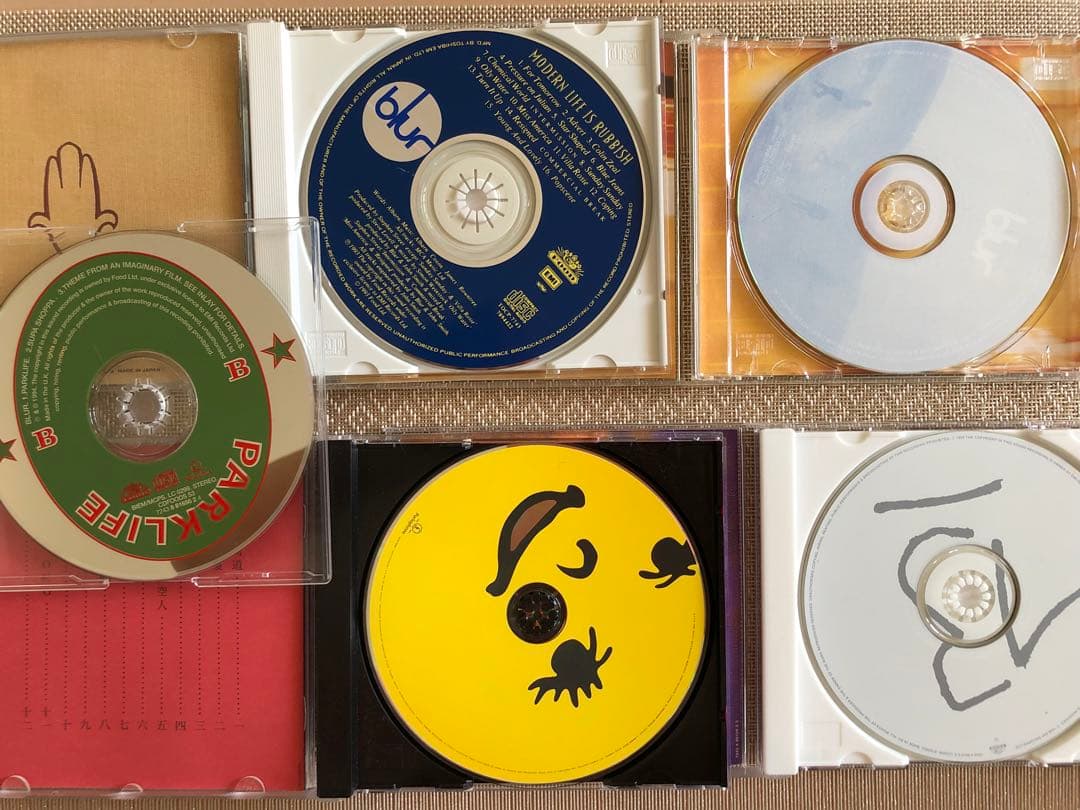 blur　ブラー　アルバムCD5枚セット　＊帯付き有＊