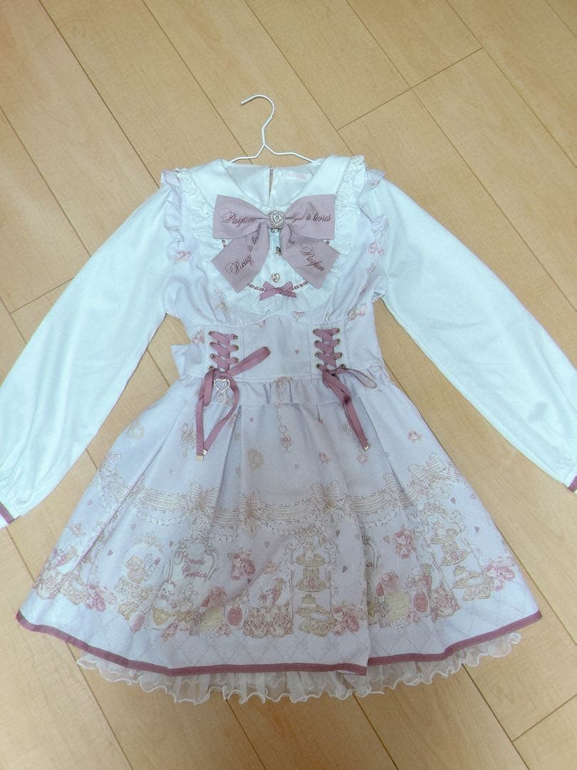 LIZLISA romantic cosmetics柄ワンピース