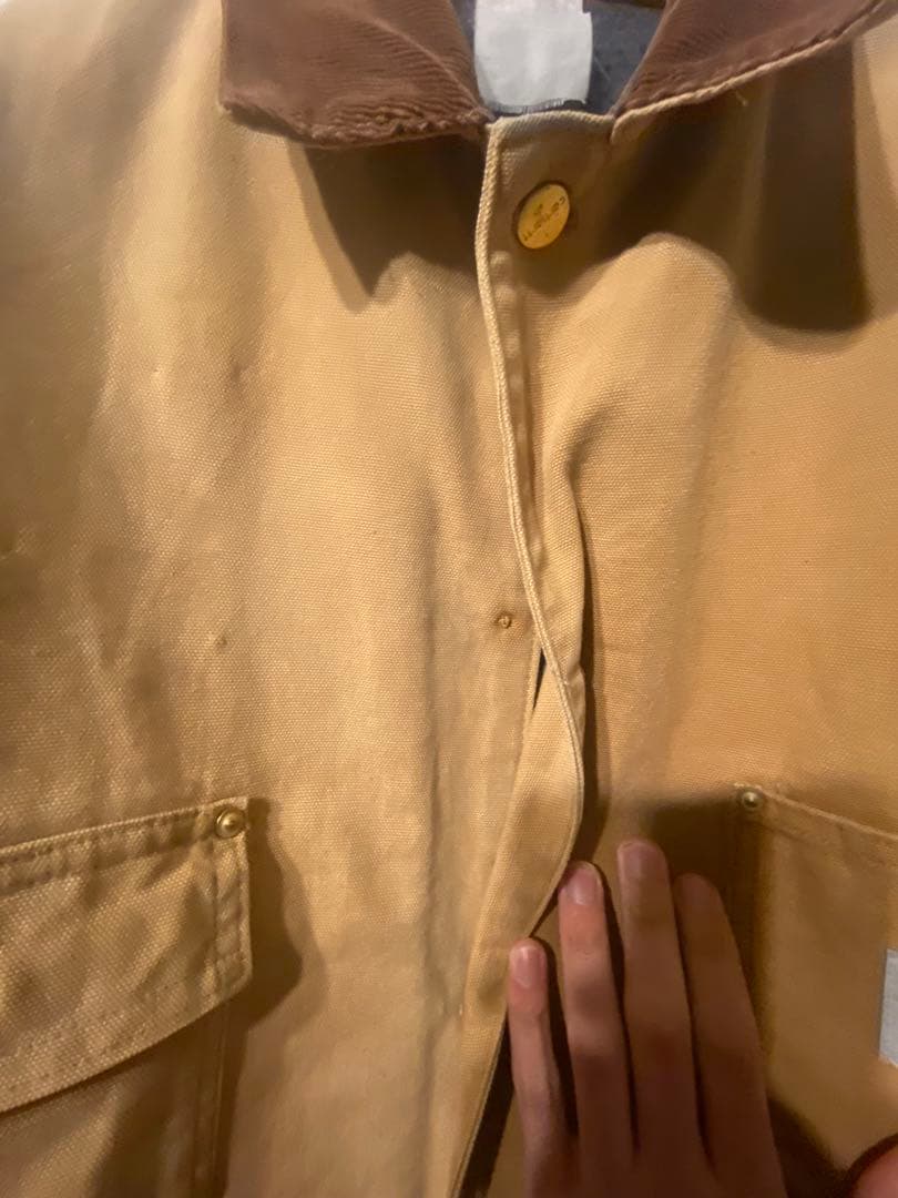 ア*ー様 Carhartt ベージュ ミシガンチョアコート