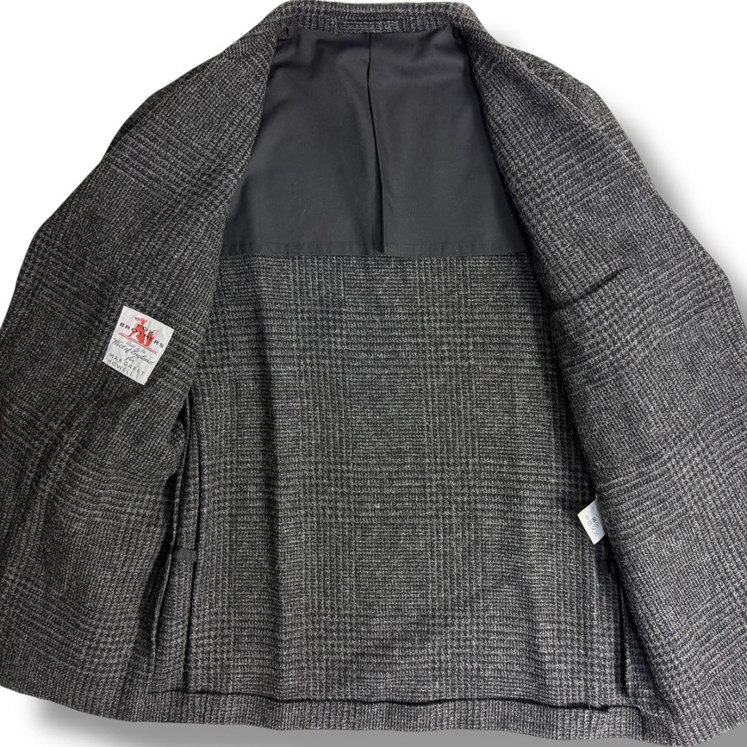 J3133美品 マーガレットハウエル フォックスブラザーズツイードジャケット M