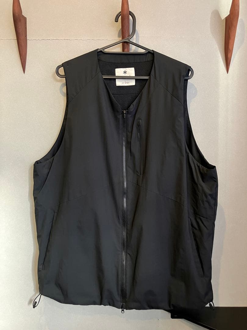 【美品】 スノーピーク 2L Octa Vest ブラック メンズL
