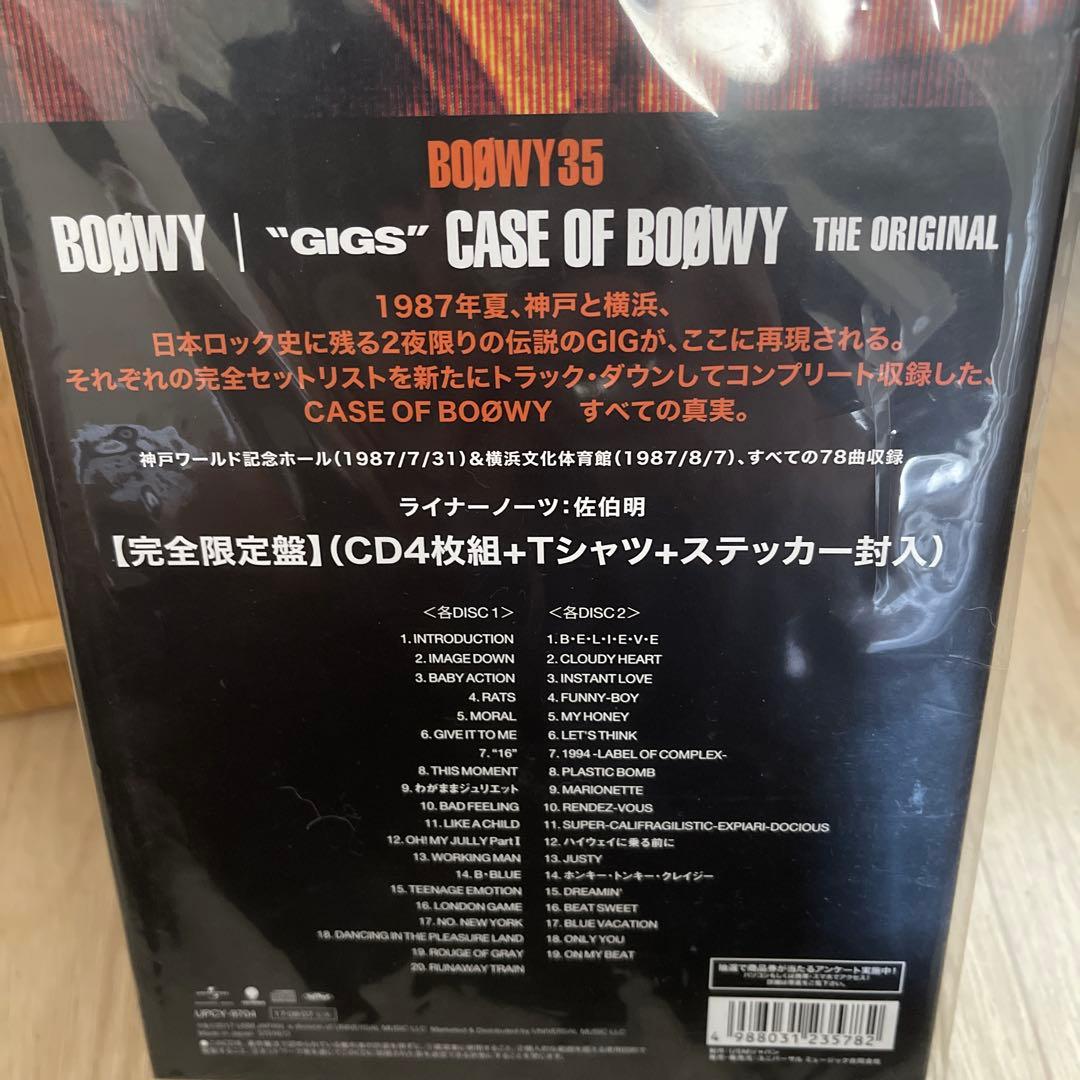 \\"GIGS\\" CASE OF BOφWY-THE ORIGINAL-