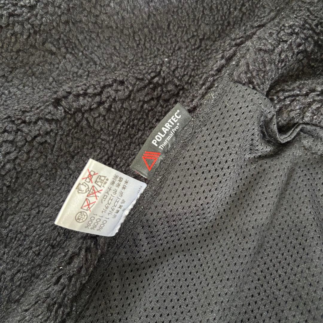 【名作】WILDTHINGS POLARTEC ボアベスト ブラック フリース