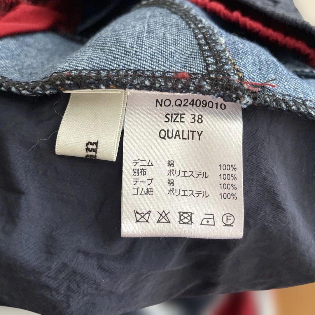 新品Three Four Timeスリーフォータイム サイドスイッチデニムパンツ