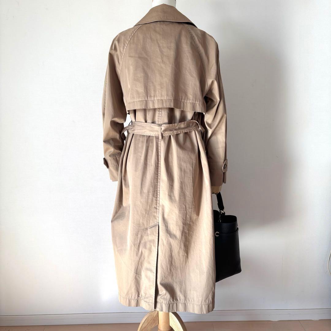 【美品】FRAMeWORK トレンチコート ベージュ ロング ベルト付き