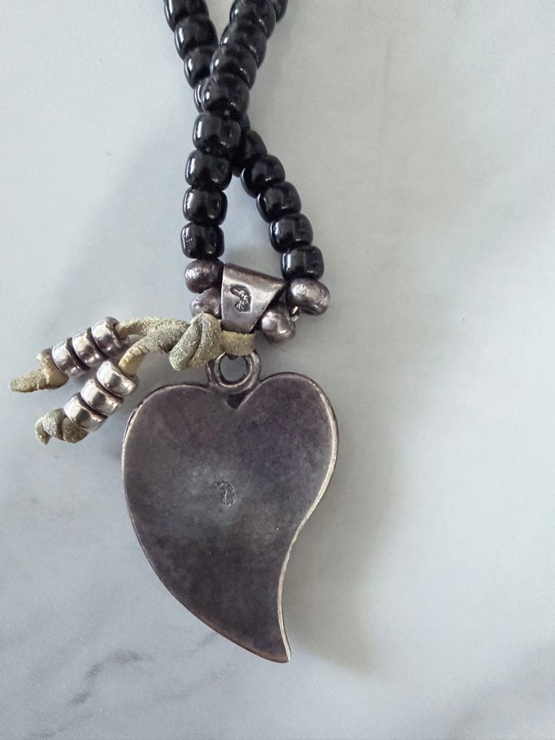 アクセサリー LARRY SMITH KARAKUSA ROSE HART PENDANT