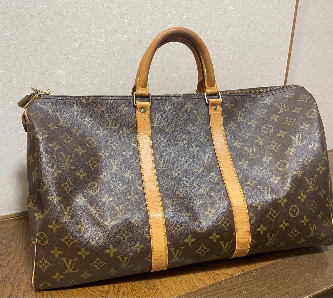 Louis Vuitton ボストンバッグ モノグラム　ルイヴィトンキーポル50