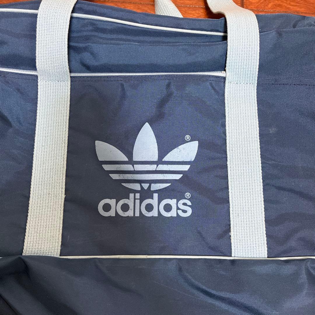 adidas アディダス ボストンバッグ スクールバッグ　兼松モデル　ネイビー