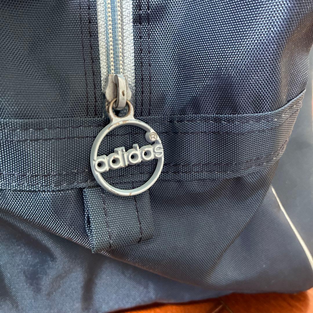 adidas アディダス ボストンバッグ スクールバッグ　兼松モデル　ネイビー