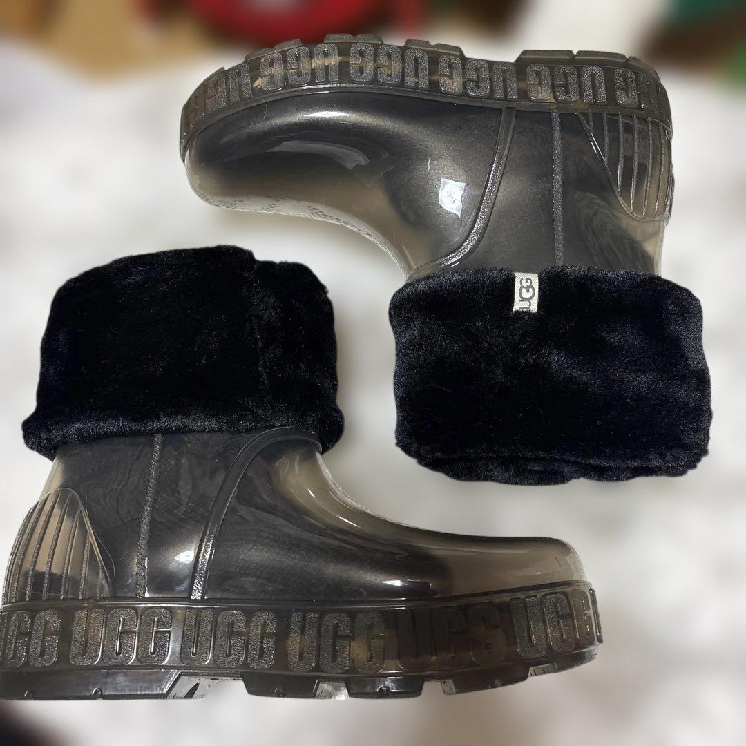 新品♡UGGアグ　ドリズリータクリア25.0 ソックス取り外し可好きにカスタム