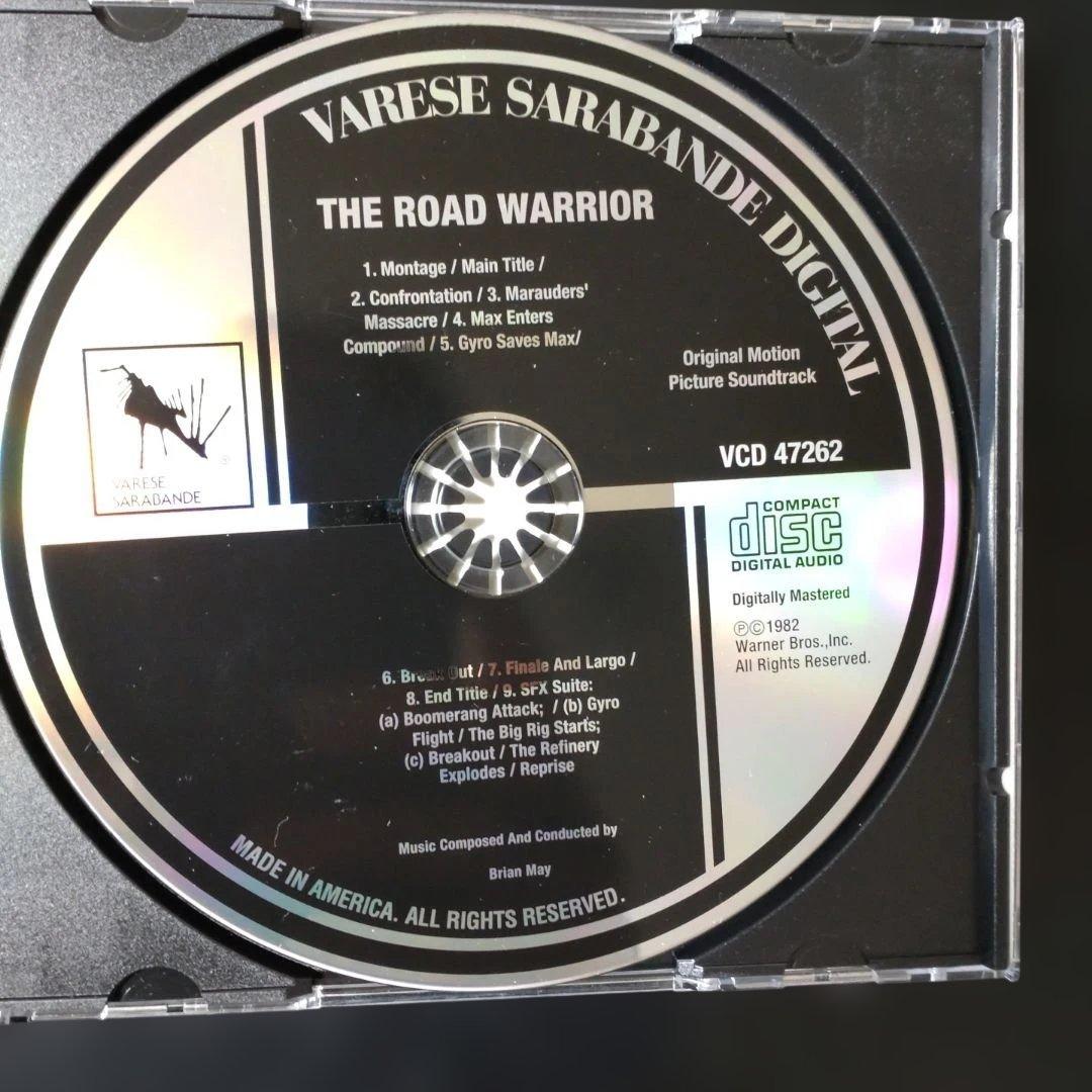 THE ROAD WARRIOR (MAD MAX 2) サウンドトラック CD