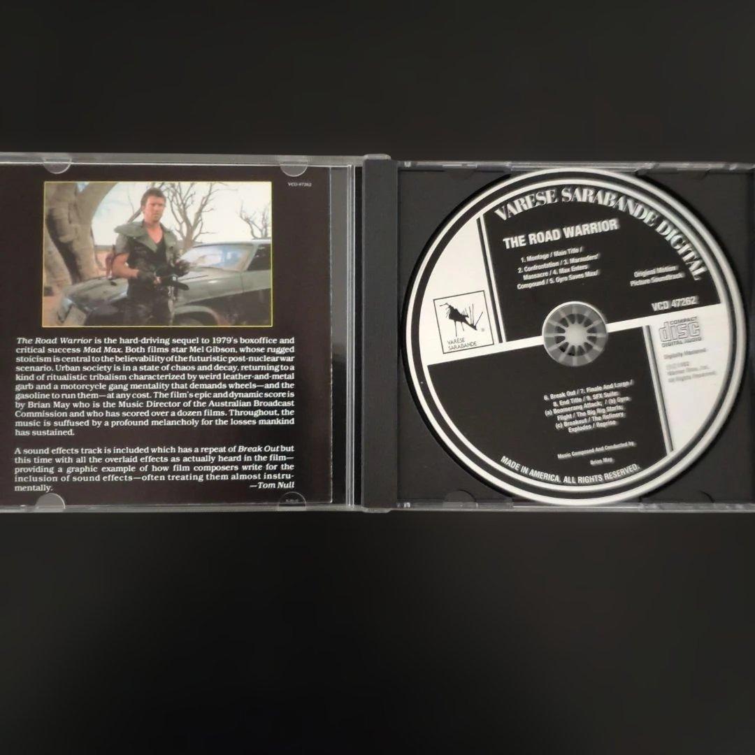 THE ROAD WARRIOR (MAD MAX 2) サウンドトラック CD