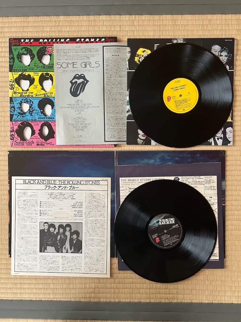 The Rolling Stones　貴重アナログレコード　9枚セット